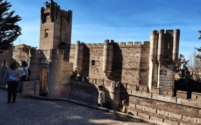 Olmedo con niños. Visitamos el parque mudejar