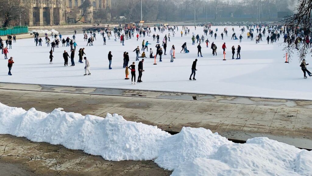 pistas de patinaje sobre hielo en madrid