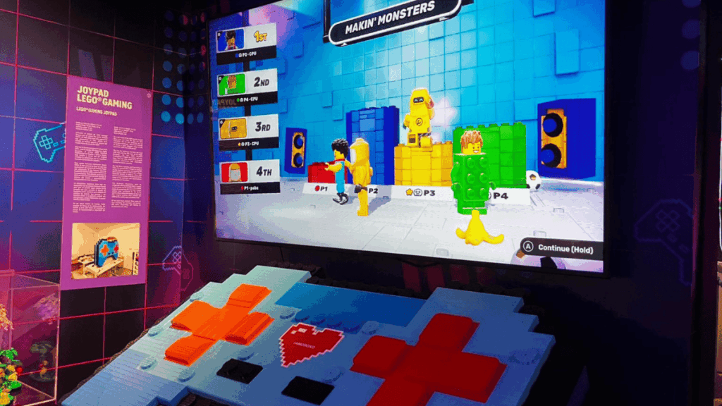 lego llega al museo del videojuego