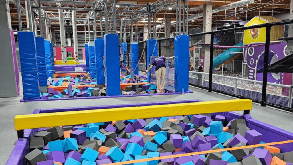 parque de bolas para niños