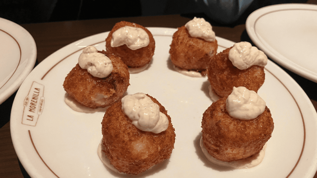 comida en la morenilla