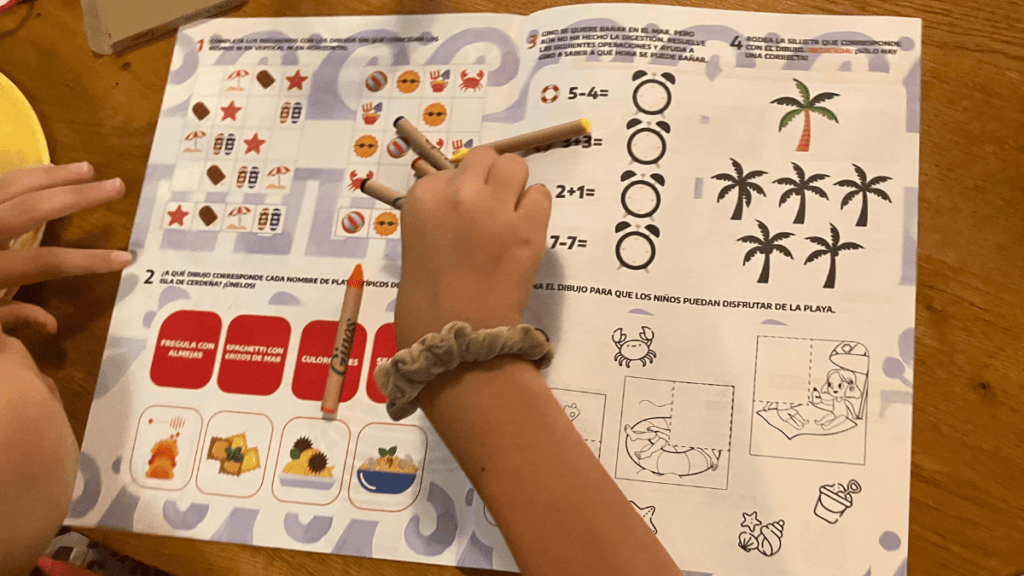 el menú infantil de ginos