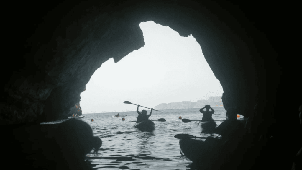 ruta en kayak en javea
