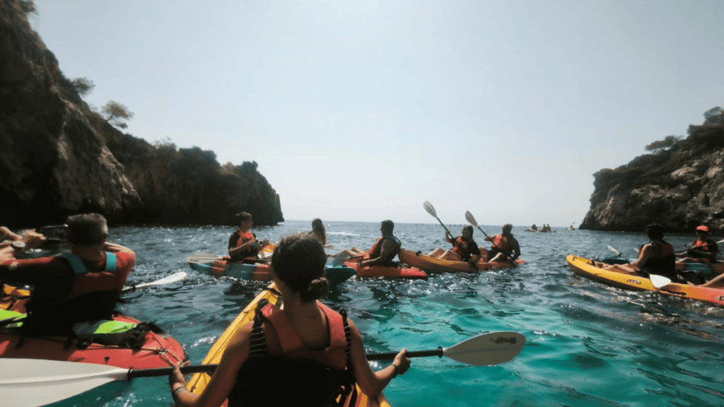 ruta en kayak en alicante