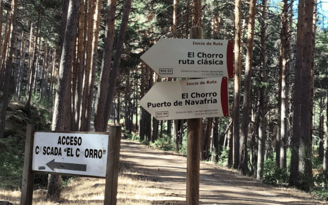 Ruta al Chorro de Navafría: