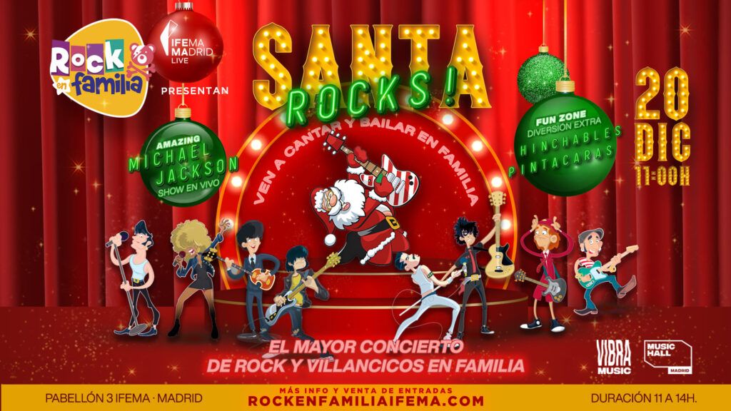 concierto de navidad santa rocks