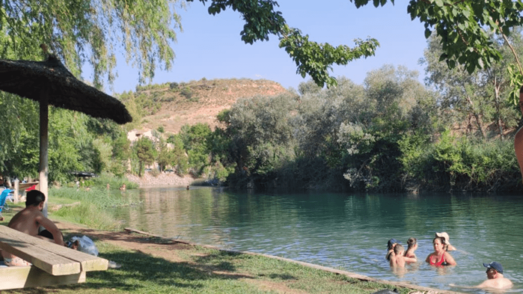 playa fluvial zorita de los canes