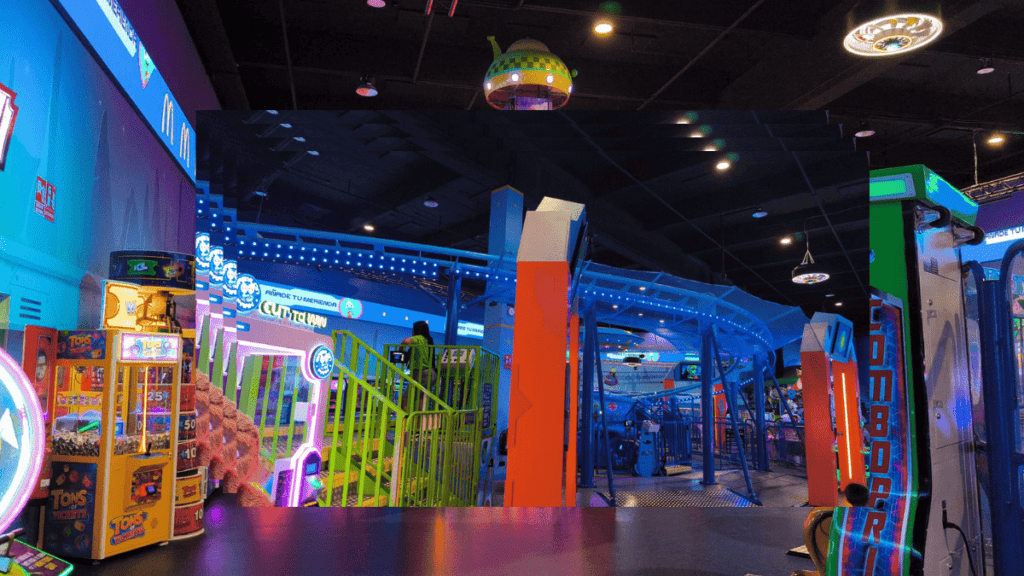 parque de atracciones indoor
