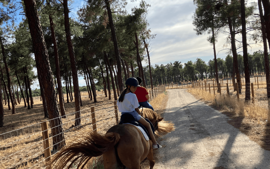 ruta a caballo por ávila
