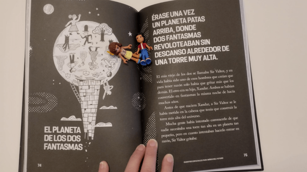 leer cuentos espaciales para niños del futuro