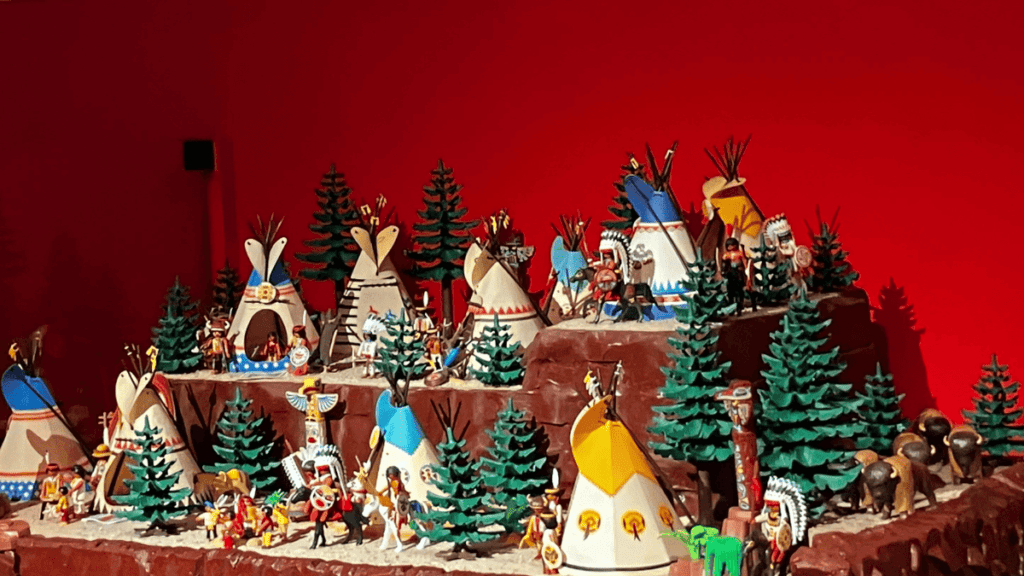 plan en madrid. exposición de playmobil