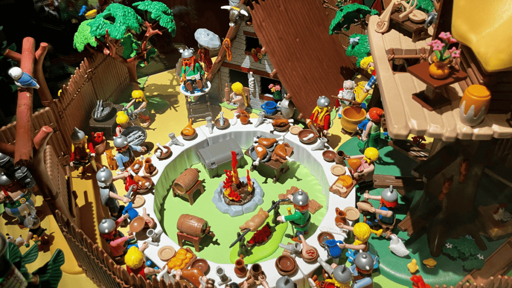 exposición de playmobil para niños
