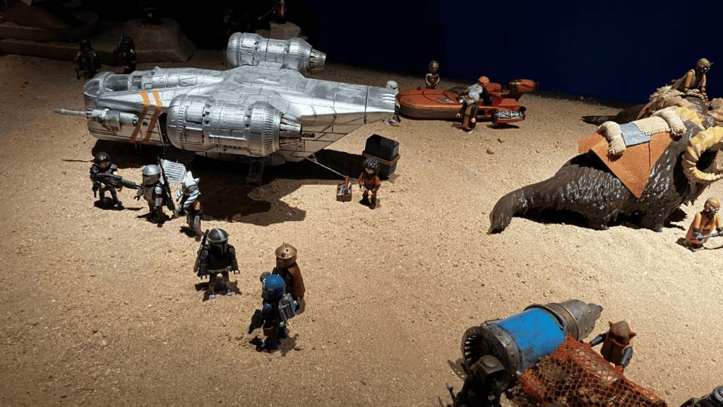 exposición de playmobil en palacio de gaviria