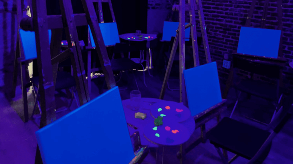 qué es pinta luz en glorieta madrid