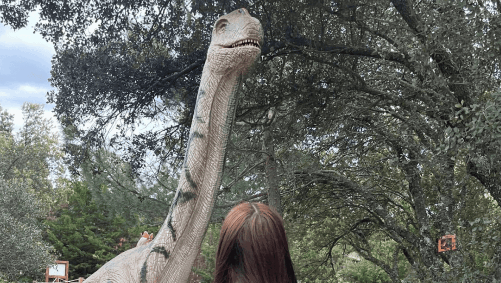 dinolandia en el bosque encantado